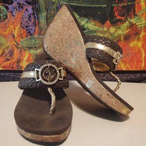 Baby Phat wedges sandals